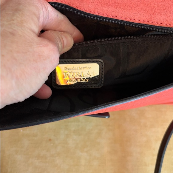 Furla Foldover Clutch With Removable Crossbody Strap - Picture 10 of 10